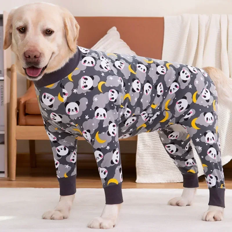 Big Dog Clothes Jumpsuit Large Dog Clothing Pajamas Corgi Samoyed Husky Labrador Golden Retriever Border Collie Costume Apparel