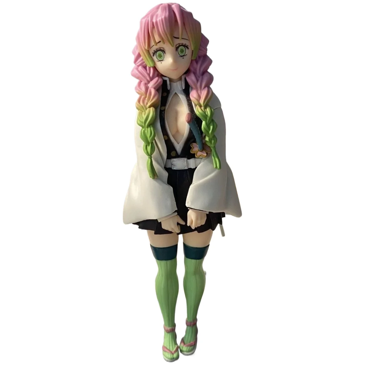 Demon Slayer Love Pillar Mitsuri Kanroji Tanjiro Figurine Friendship Outfit Model Display Cute Fun Gift for Friends view 5