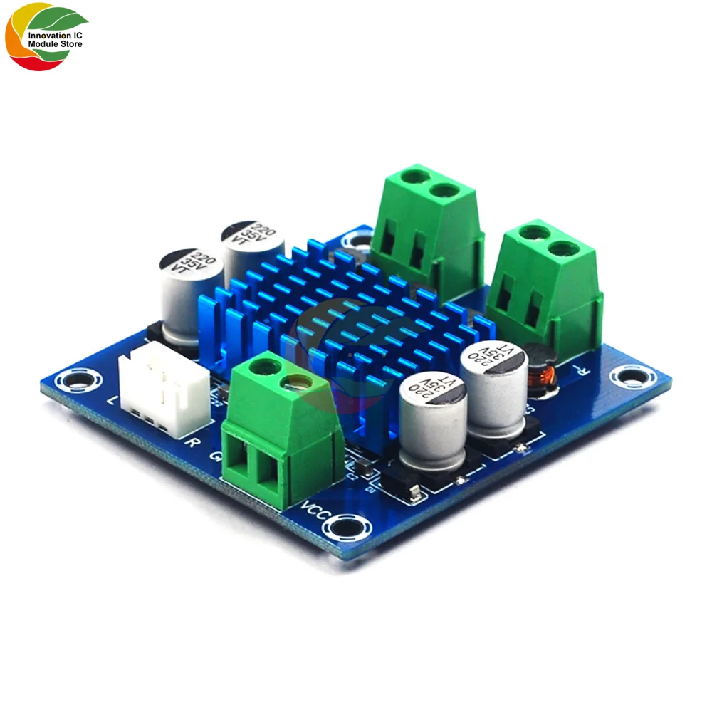 

XH-A232 DC8-26V Digital Audio Two Channel Amplifier Board 30W+30W Upgraded with Terminals