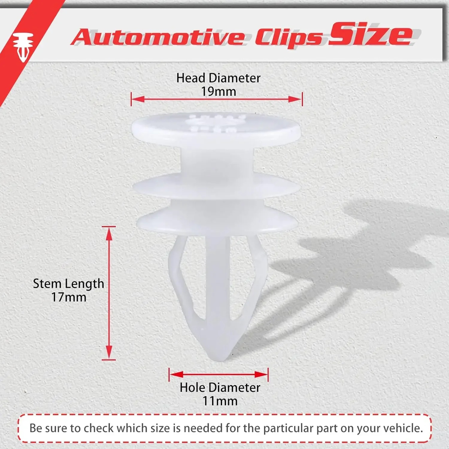 20Pcs Door Trim Panel Retainer Clips Fasteners Rivets Pins Replacement for GMC Envoy Chevy Trailblazer Suburban Silverado car