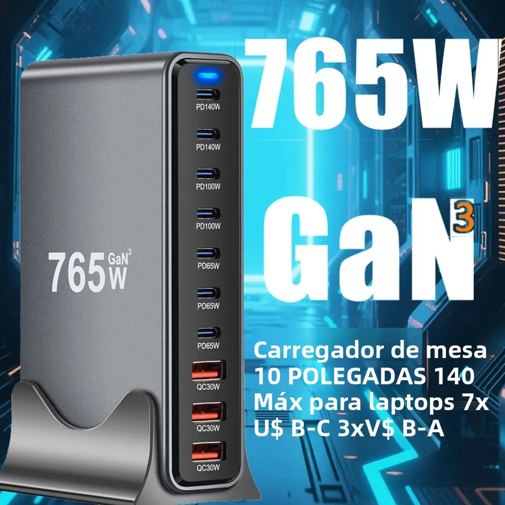 765w-usb-gan-charger-multi-port-desktop-charging-station-pd31-140w-for-macbook-iphone-14-samsung-huawei-xiaomi-ipad-fast-charge