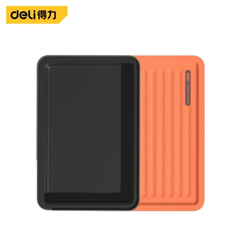 Deli 1 Pcs ABS Electrician Portable Tool Storage Box Multifunction Household Repair Tools Organizer Boxes Parts Toolbox