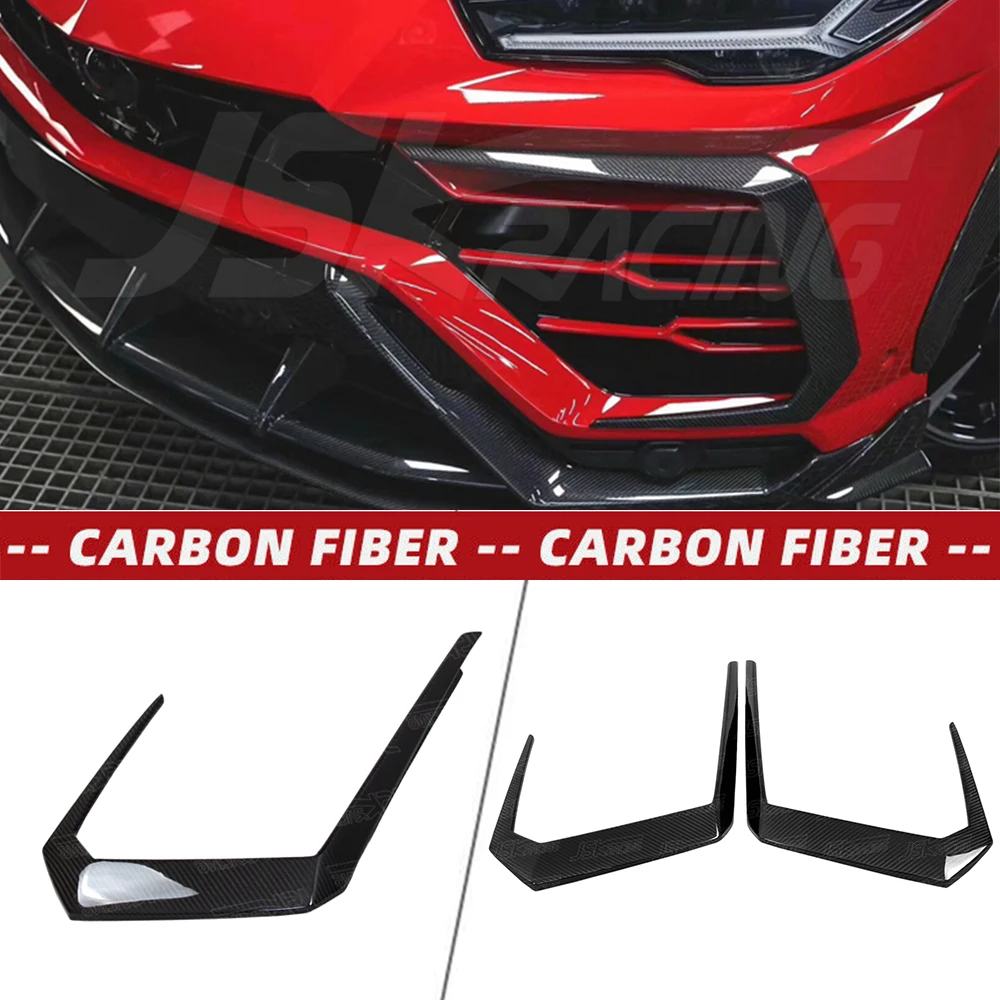 T Style Carbon Fiber Front Bumper Vent For Lamborghini Urus 2018-2019