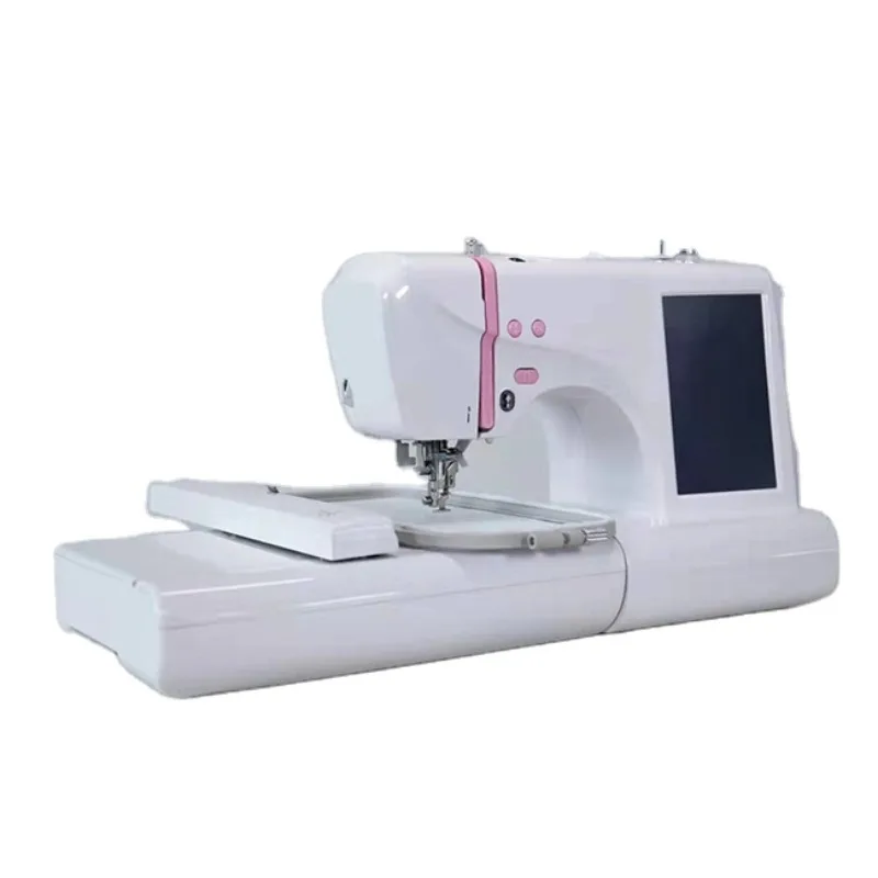 domestic one head mini embroidery machines sewing computerized  flat S5 used  for home