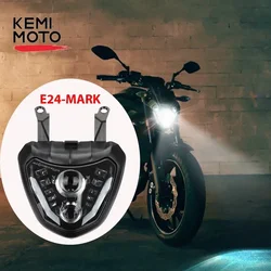 Per Yamaha MT 07 FZ 07 MT07 MT-07 FZ-07 2014 2015 2016 2017 faro moto luce LED proiettore faro DRL impermeabile