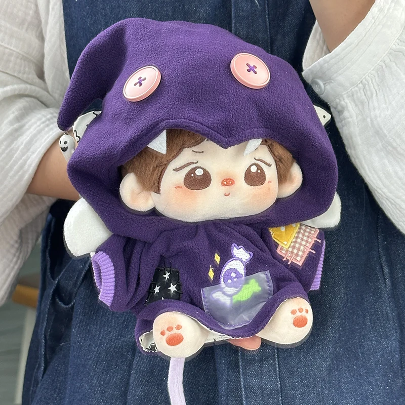 10cm 20cm 40cm Doll Clothes Magic Castle Ghost Kid Cloak Suit Stuffed Plushies Plush Doll Accessories Anime Toy For Kids Gifts