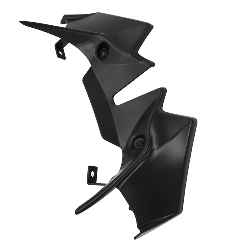 

Передний спойлер для мотоцикла с ведущим краем, аэродинамический обтекатель с прижимной силой для Kawasaki Z650 Z 650 2020-2024, дефлектор, черный