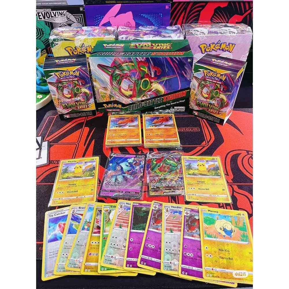 Coffret de boosters de la série Pokémon Mega Evolution, version anglaise, cartes à collectionner holographiques rares, ensemble pour les joueurs de TCG