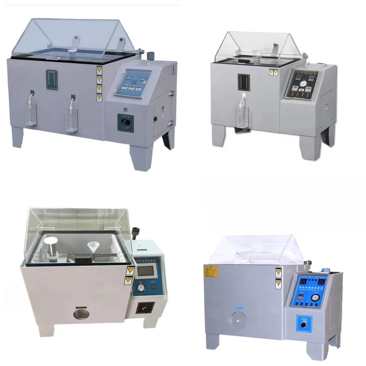 

Electronically Driven 360° Rotation Salt Spray Chamber (Aerospace/Laboratory) + Tensile & Crimping Tester