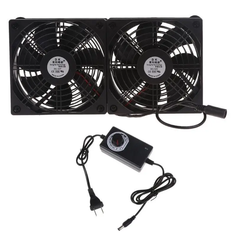 

652F Universal Computer Fan with Oil Bearing and Variable Speed Upgrades Your Electronics Cooling System Input AC100-240V