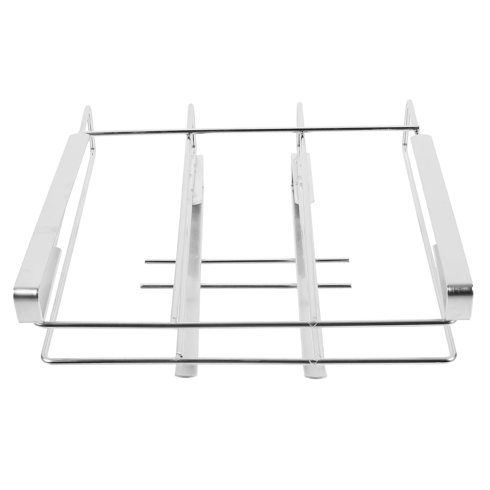 

Stainless Steel Cutting Board Rack Hanging Holder for Cabinet Doors Space Saving Kitchen Storage Organizer Vertical Chopping