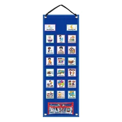 Daily Routine Chart Children Visual Schedule Board Learning Tool with 70 Cards