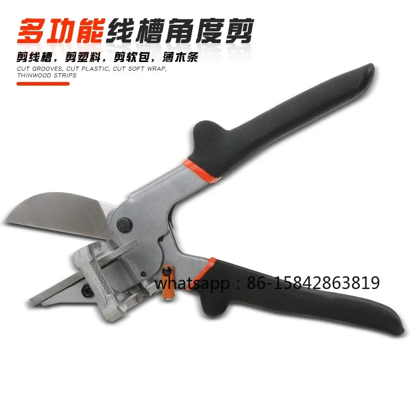 Wire slot scissors pvc buckle strip line electrical special tools 45 degrees oblique angle card strip angle cutting edge pliers