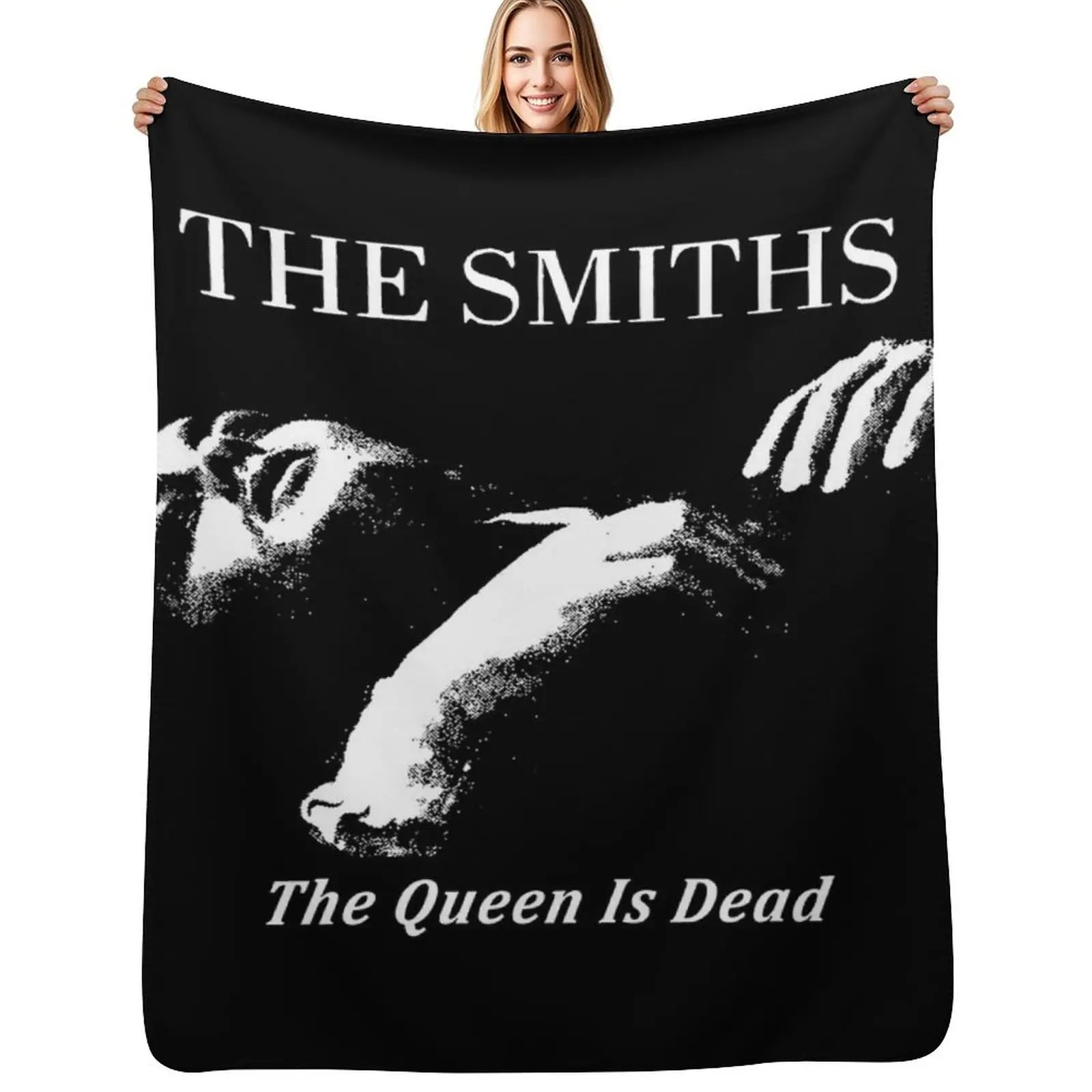 

The Smiths The Queen Is Dead Throw Blanket sofa bed Luxury St Quilt Blankets For Sofas Blankets