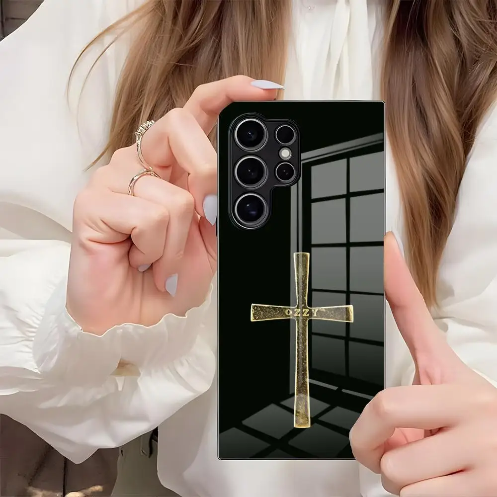 Ozzy Osbourne Phone Case For Samsung S26 S25 Edge S24 S23 S22 Ultra Plus Fe A57 A37 A17 A27 5G Glass Cover