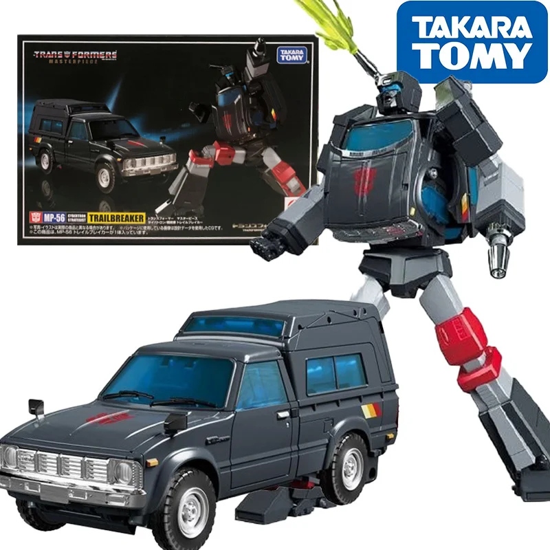 Takara Tomy-Transformers Masterpiece Figura Anime, Trailbreaker Modelo, Robô Brinquedos, Presente, MP-56, 18cm, Em Stock