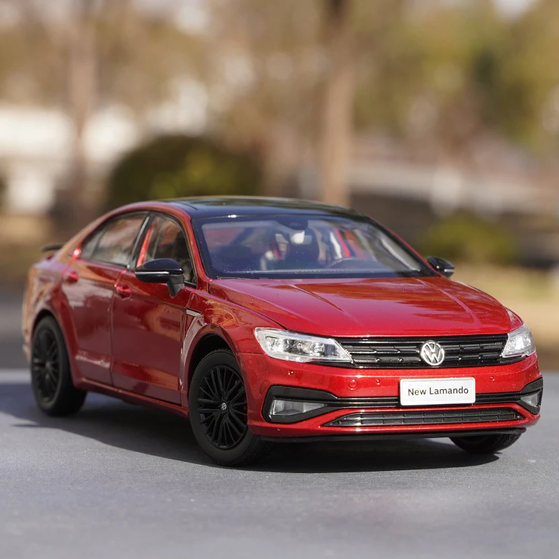 1:18 Original Factory, SAIC VW New Lingdu, Rear Version New Lamando Alloy Car Model