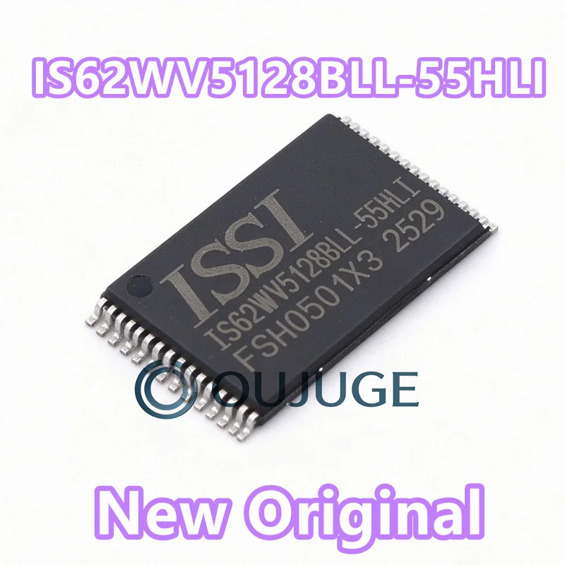 (1-100PCS)New Original IS62WV5128BL-55HLI IS62WV5128 STSOP-32 static memory 512K * 8-bit SRAM memory chip IC