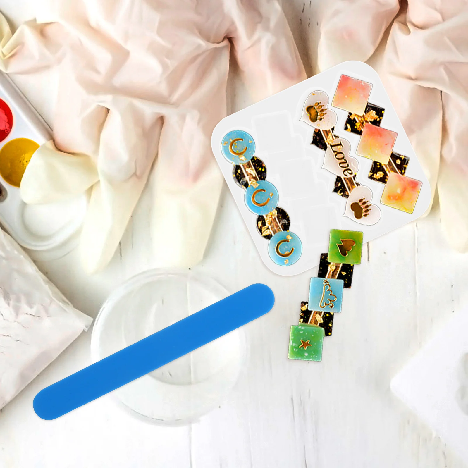 

2Pcs Silicone Hairpin Mold Geometric Casting Tools DIY Resin Clip Mold Handmade Jewelry Resin Hairpin Maker Craft Supplies