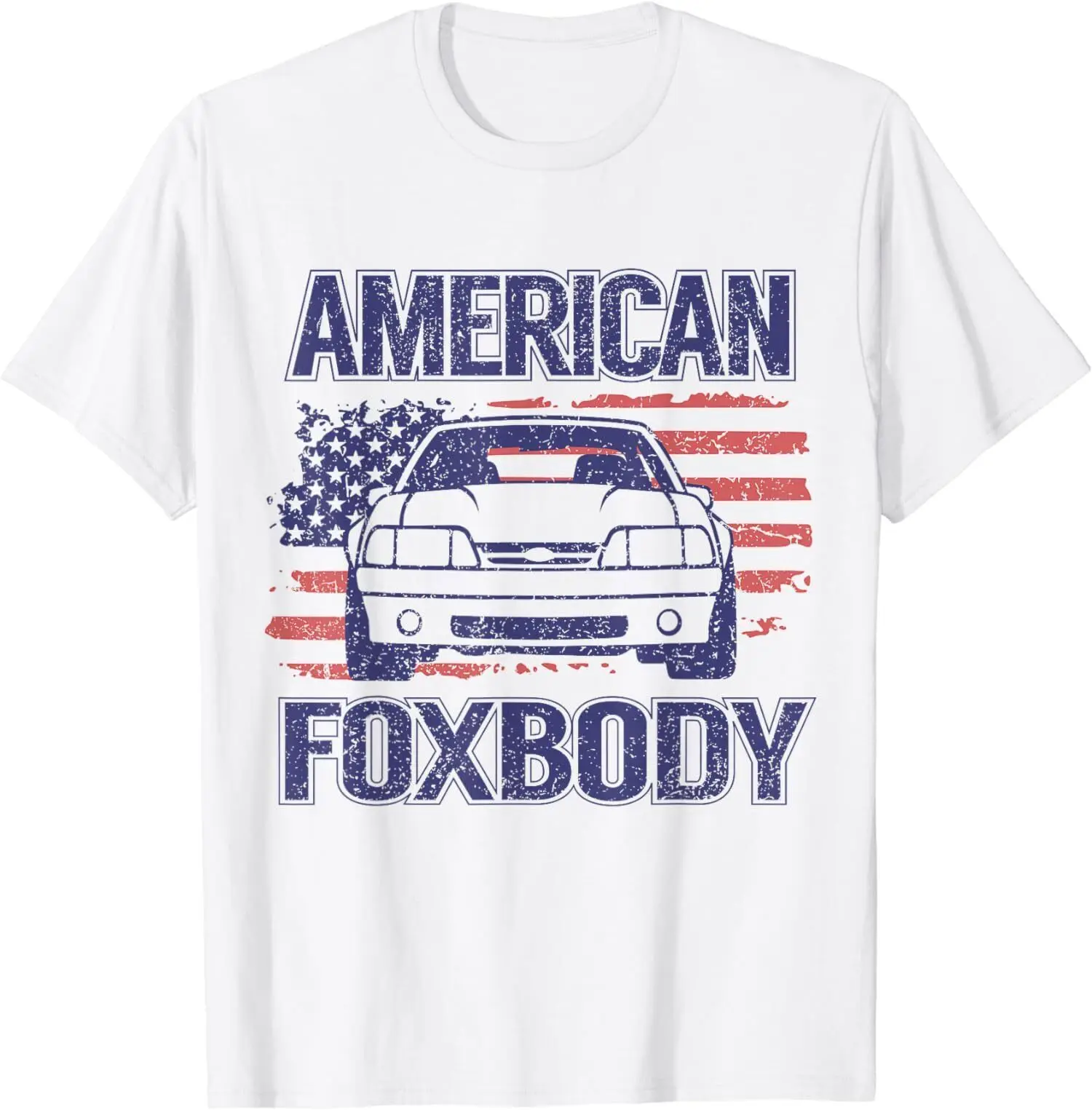 NEW LIMITED American Foxbody Classic Muscle Car Stang T-Shirt