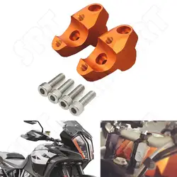 For KTM 1050 1090 1190 1290 Super Adventure R S T 2013-2021 Motorcycle Handlebar Riser Mount Clamp Handlebar Heightening Block