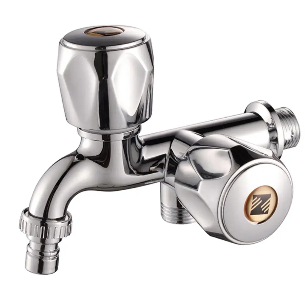 

Water Faucet Wall-Mount Long Lasting Faucet Tap for Bath Garden Balcony