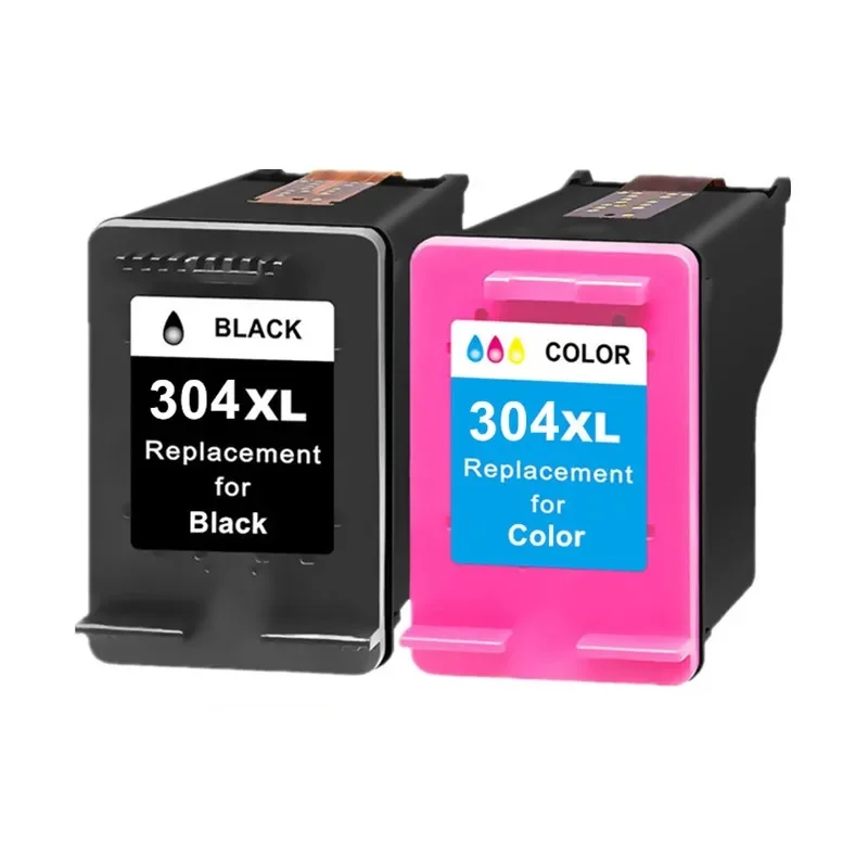 Compatible 304XL Ink Cartridge for HP 304 for HP304 Deskjet ENVY Officejet 2620 2630 2632 3730 5020 5032 Printer