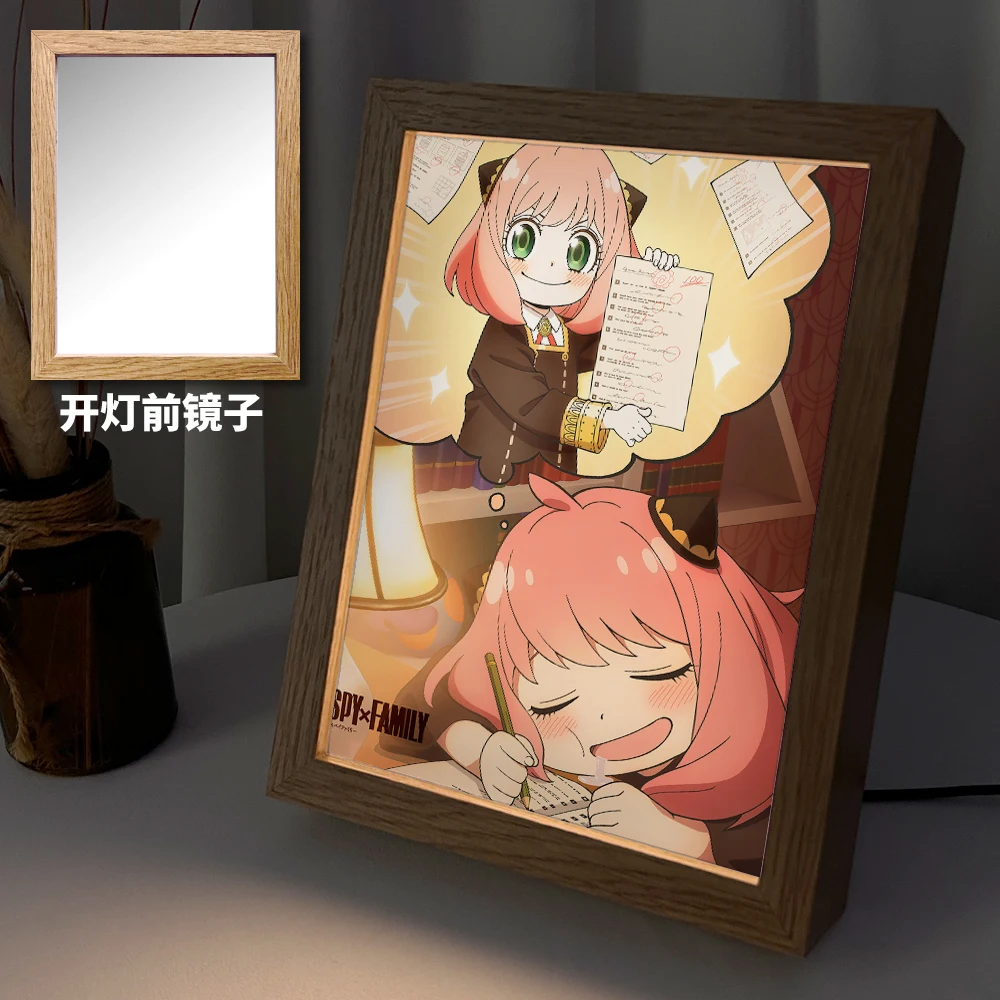 

Nightlight Ornament Anime Spy X Family Anya Led Light for Room Decor Desk Birthday Gift