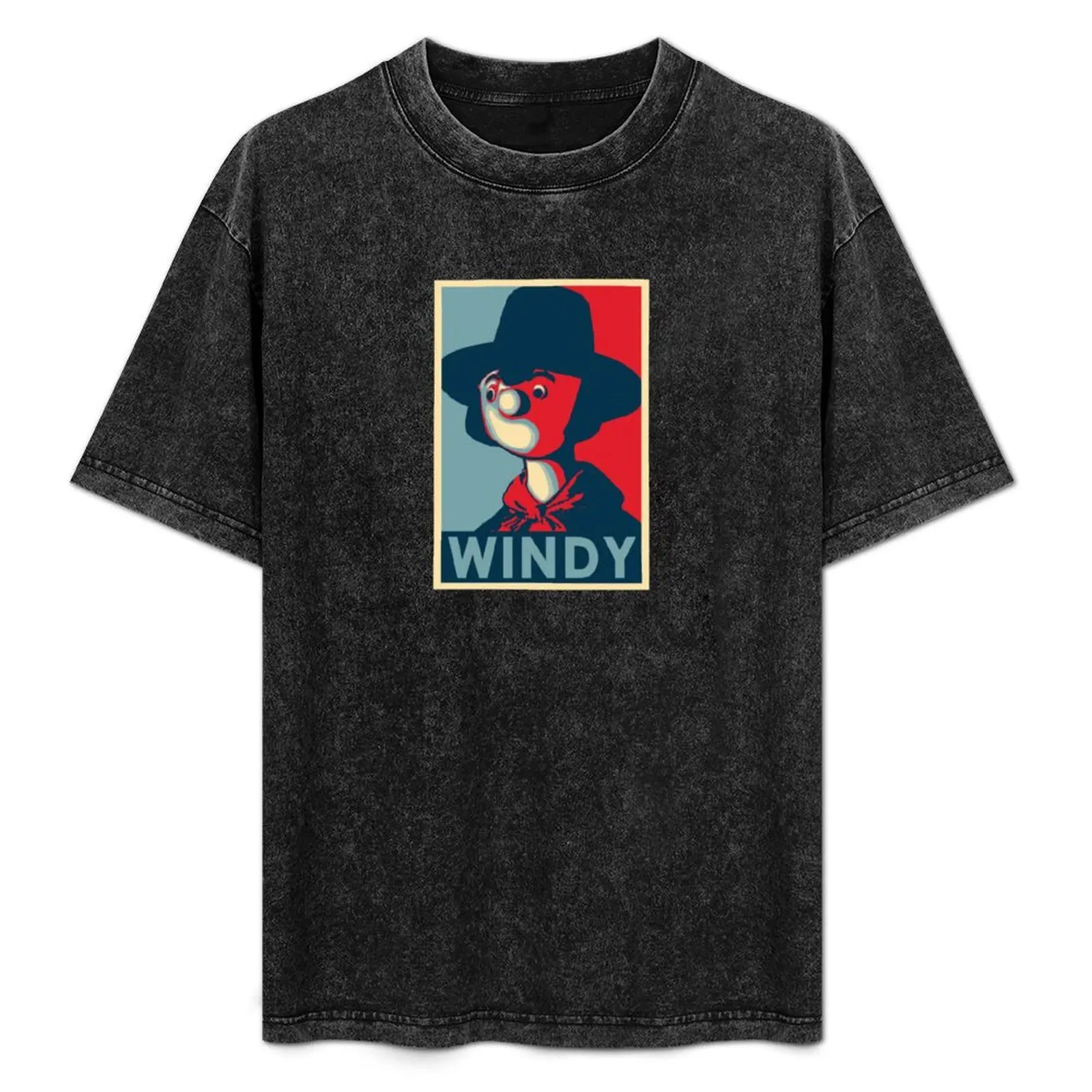 WINDY MILLER T-Shirt anime topping oversize t-shirts man kawaii clothes clothing for men