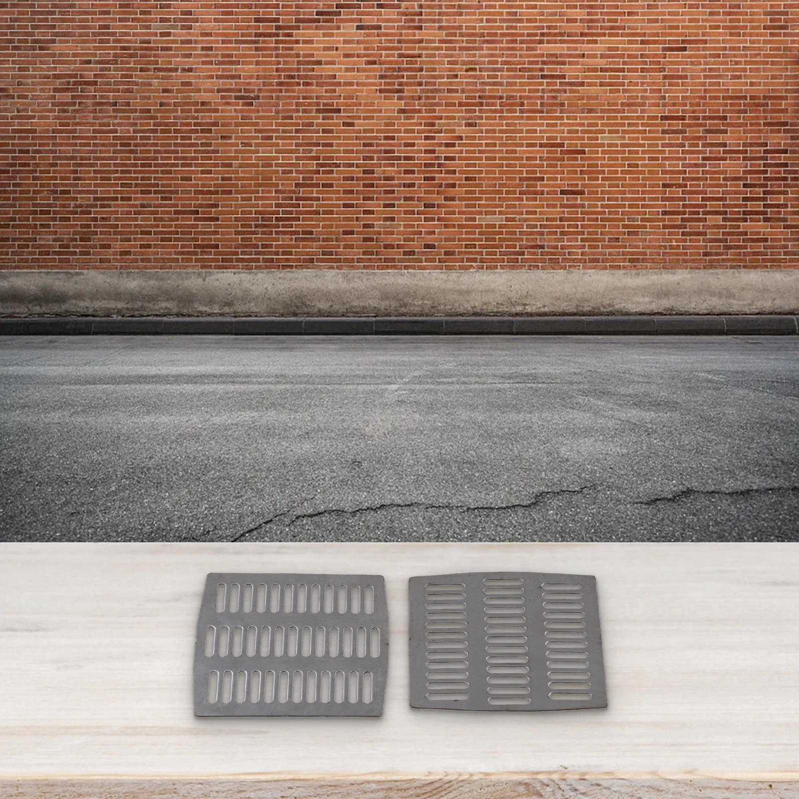 Arte 2.76 X 2.8 Inches Stainless Steel Weep Hole Covers Non-clogging Functionality Secure Barrier Against Debris