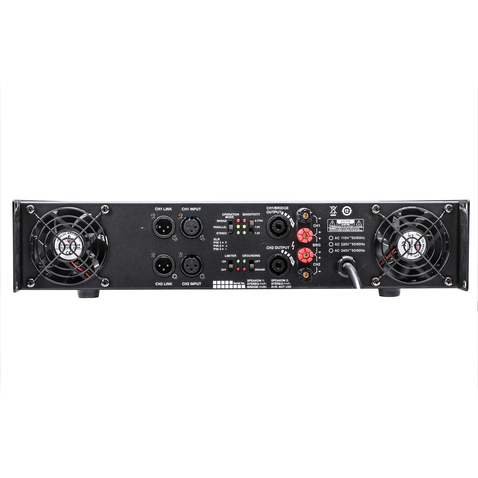 KT500B KT700B KT1100B Dual Channels 2U High-class Buy Power Audio Center Power Amplifier 2*500W/700W/1100W