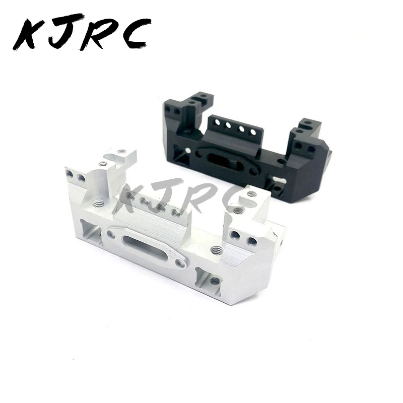 

Aluminum Alloy Metal Front Bumper Upper Servo Relocation Mount Silver for 1/10 Scale RC Crawler TRX-4