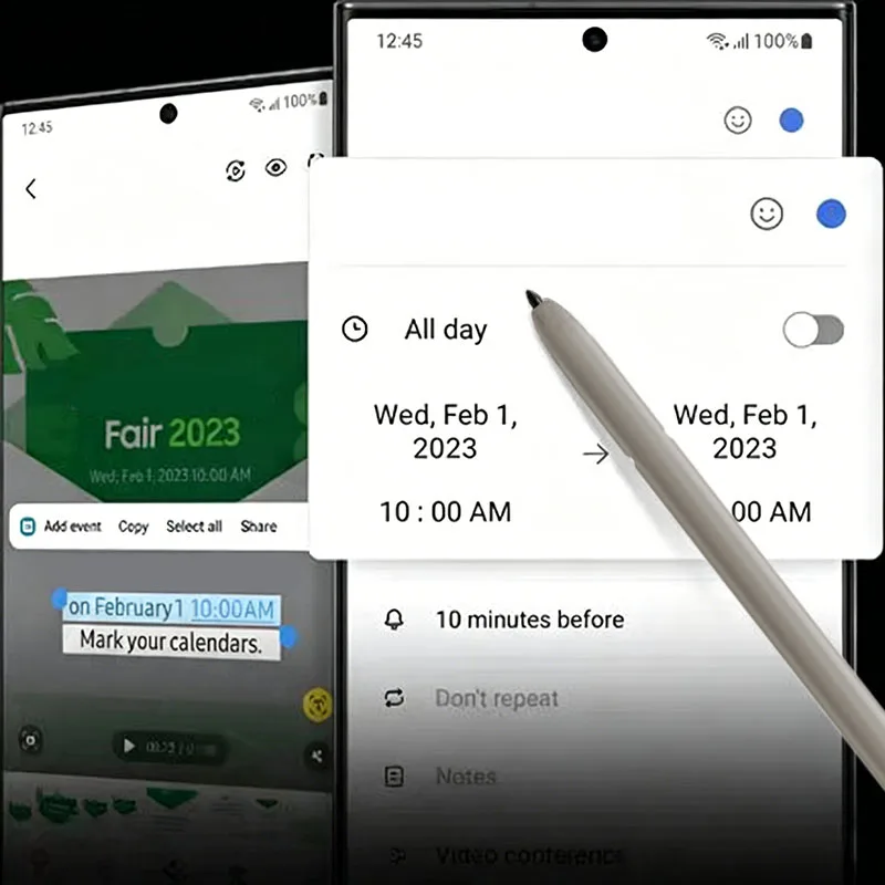 Für Samsung Galaxy S24 Ultra Stylus Pen, Ersatz S Pen SM-S928B SM-S928U SM-S928N Passiver Stift Geschenk-Spitzen/Nibs (Ohne BLE) – Detail 4