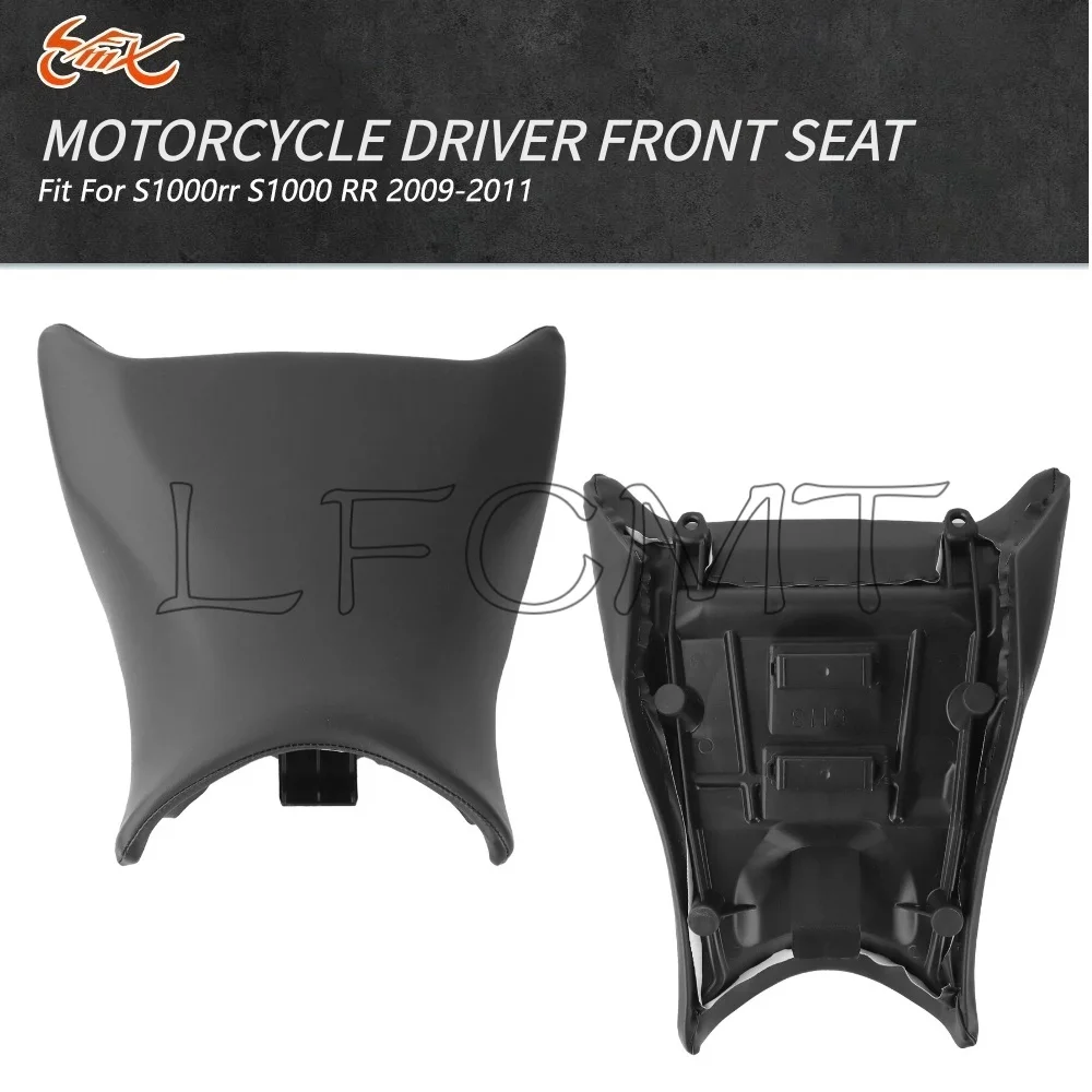 Motorcycle Accessories Fit for BMW S1000 RR S1000RR 2011 2010 2009 S 1000 RR 2009-2011 Black Front Driver Rider Seat Cushions