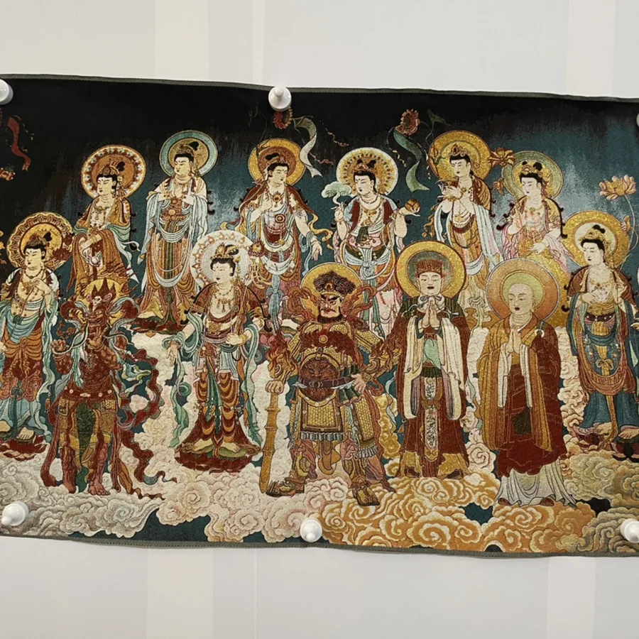 

Thangka/decorative painting of gods and deities/household religious geomantic painting/auspicious decoration