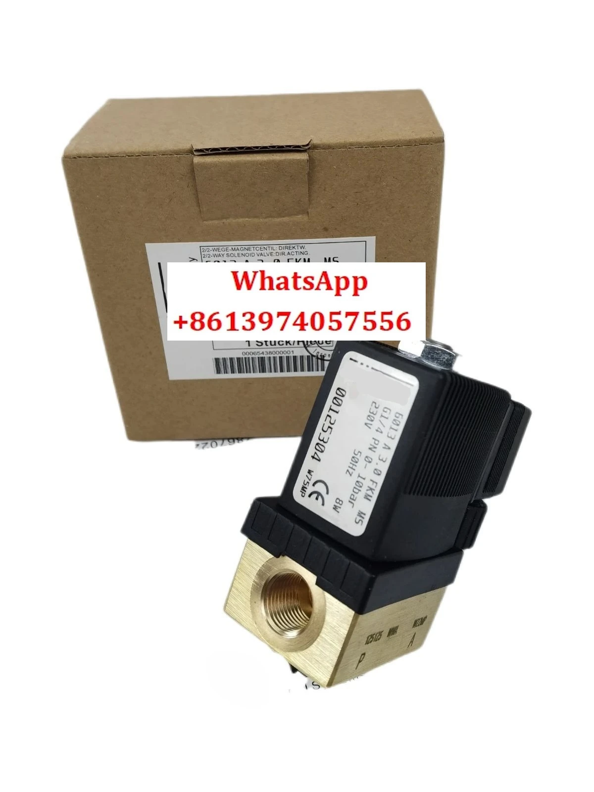 

New solenoid valve 6013A 3.0 FKM MS G1/4 G1/8 00125301