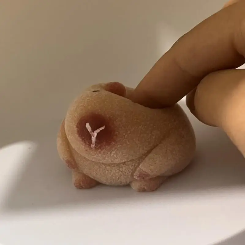 Squeeze Capybara Nette Capybara Pinch Spielzeug Cartoon Tier Zappeln Spielzeug Für Stress Relief Nette Langsam Rebound Spielzeug Für Kinder Und Erwachsene