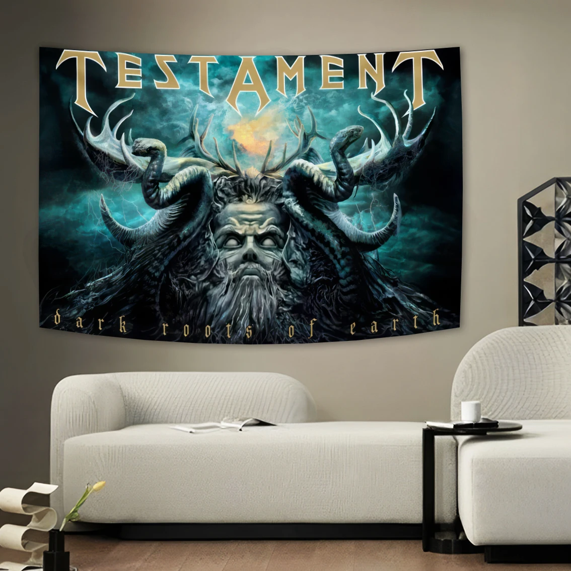 

90x150cm Testaments Band Decorates Room Tapestry For Home Flag Decoration Decorate The Banner