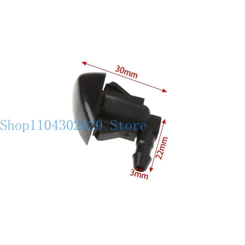 

652F 2Pcs Wearproof Car Windshield Wiper Nozzle Car Accessories for E120 XV3