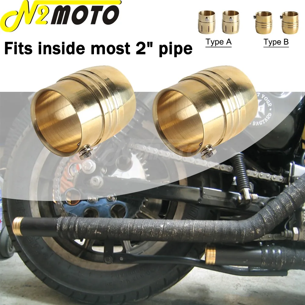 オールドスクールモーターサイクルブラスドリル1-7-8-ハーレーソフテルディナsportster-xl-1200-883-48-72ストリートボブアクセサリー用エキゾーストチップ