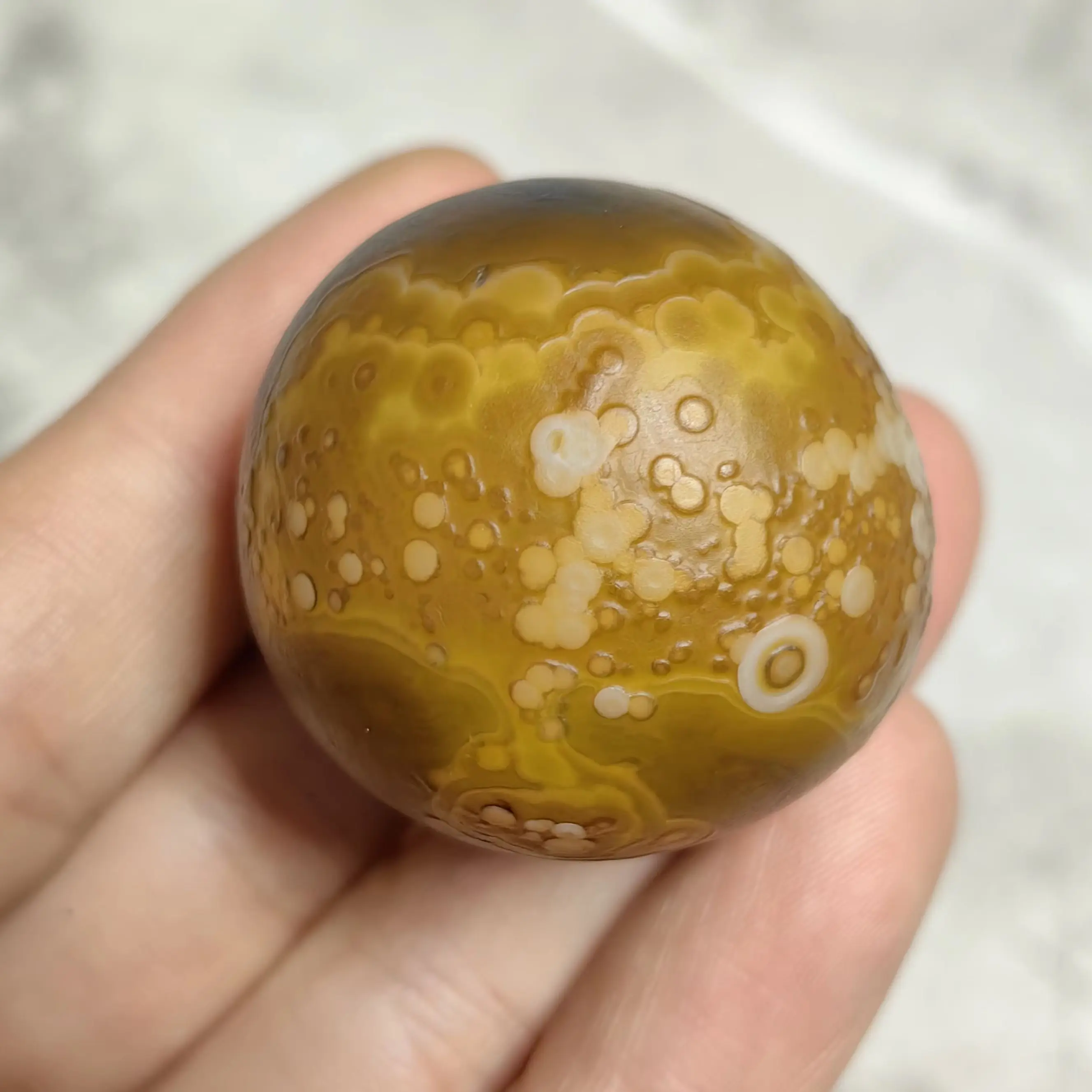 Pure Natural Gobi Eye Agate Sardonyx Rough Stone for DIY Jewelry Making, Reiki Meditation & Warding Off Negative Energies - view 2
