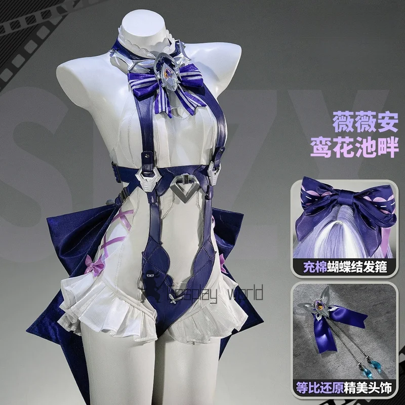 

Newly Vivian Cosplay costume Halloween Christmas The most exquisite dress Game Zenless Zone Zero ZZZ Cos Dress S-XL