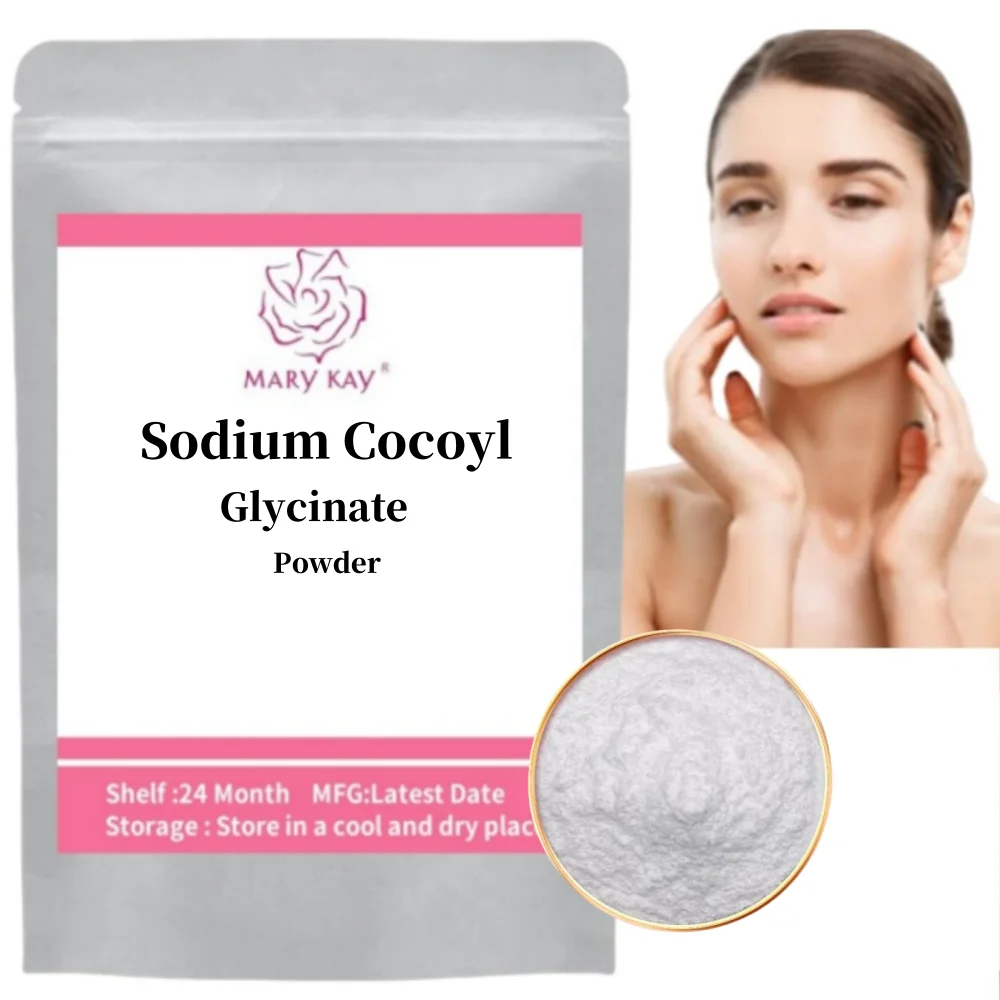 Pasokan panas Sodium Cocoyl Glycinate bubuk Surfaktan untuk sampo & Gel bahan baku kosmetik