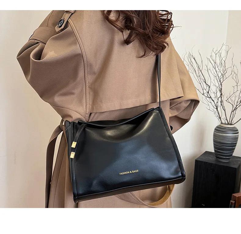 

2025 New Simple Crossbody Bag, Handheld Single-Shoulder Bag for Women, Versatile Fashionable Tote Commuter Bags