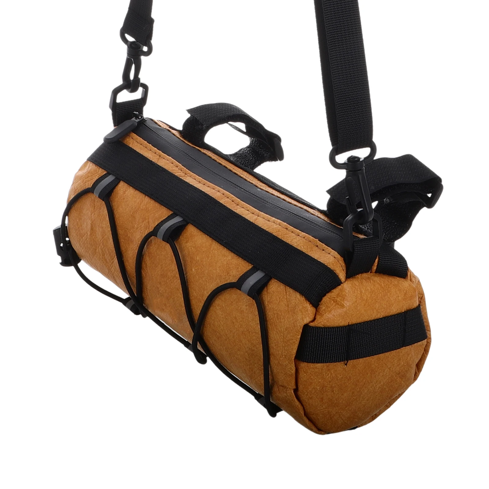 

Water Proof Bike Bags H Pouches Khaki Front Mount Cyclists Lightweight Durable Multi Storage Rainproof Design Cycling