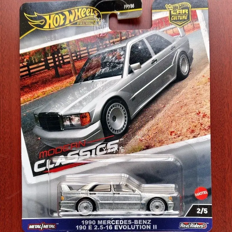 ‌ سيارة هوت ويلز ويندميل من سلسلة كلاسيكية حديثة، نموذج سيارة 190e رائج، زينة للسيارات، ألعاب للأولاد متوفرة في المخزون