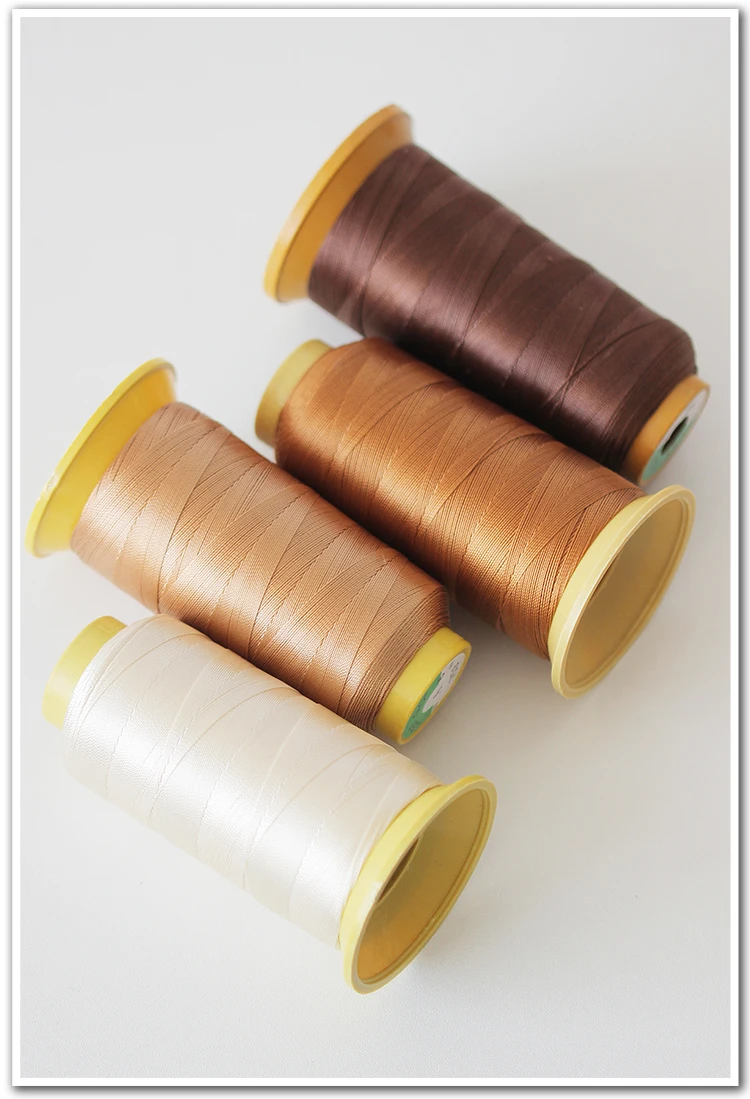 3 قطعة 210D/6 خيط خياطة نايلون عالي القوة 600 متر/بكرة للتنجيد في السوق الخارجية الستائر الديكور