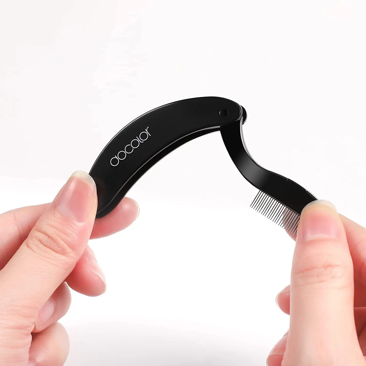 Séparateur de peigne à cils pliable, applicateur de Mascara à sourcils, définisseur de cils, outil de brosses cosmétiques conçu en Arc