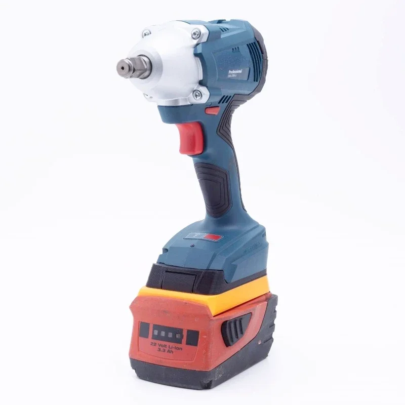 Imagem -02 - Adaptador para Bateria de Íon-lítio Hilti 22v B22 Volt Cpc Converter para Ferramentas de Perfuração sem Fio Bosch 18v Não Inclui Ferramentas e Bateria