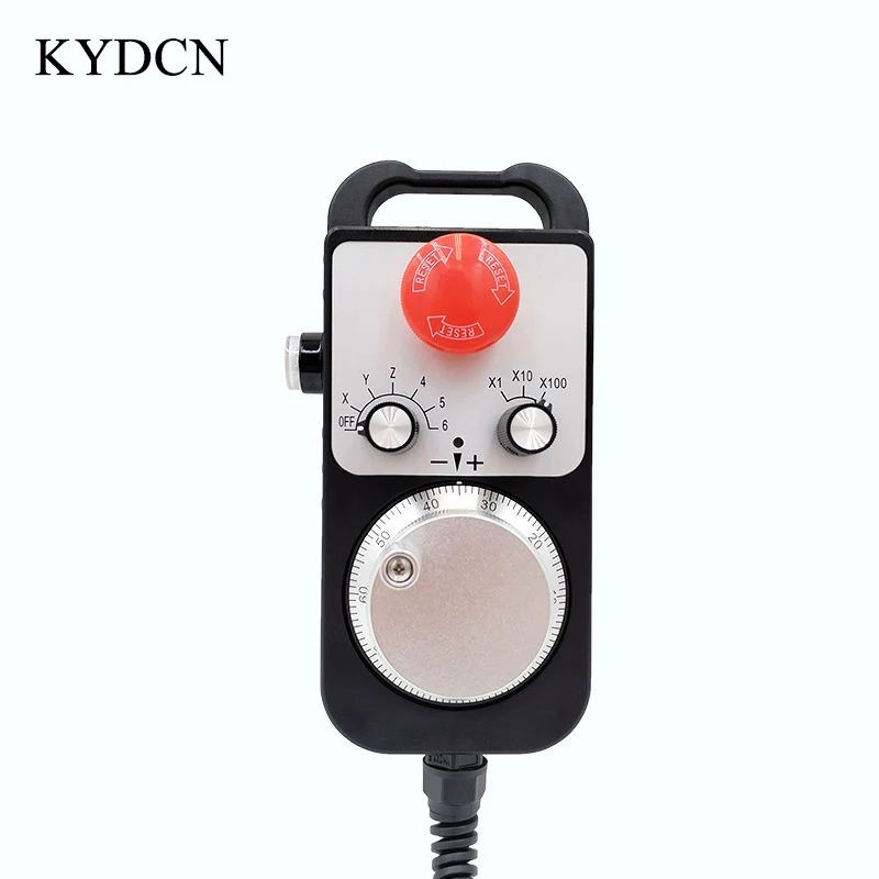 Emergency stop electronic handwheel engraving machine cnc numerical control machine tool hand crank pulse generator